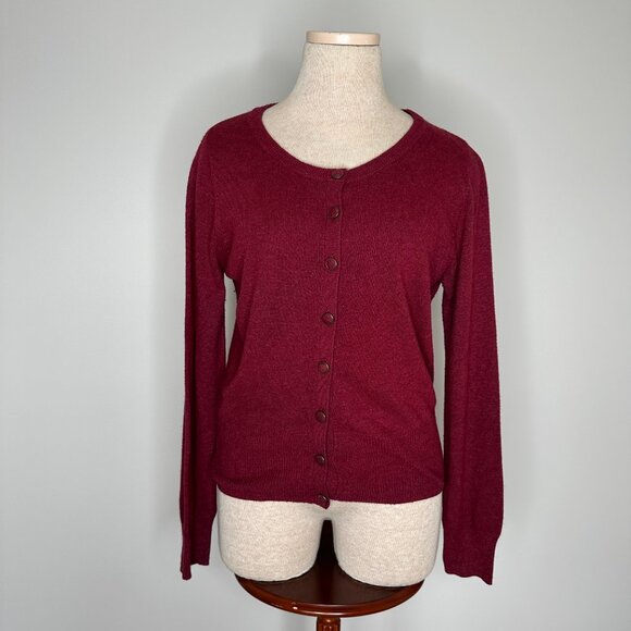 Monsoon Women's Button Long Sleeve Crew Neck Cardigan Size 8 - Picture 6 of 8